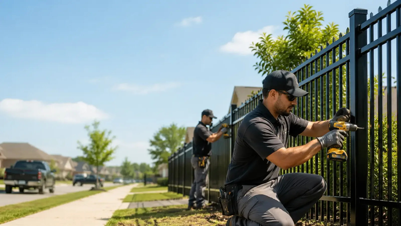 Metal Fence Installation in Orangevale, CA